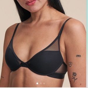 Pepper 32B Classic Mesh All You Bra Black